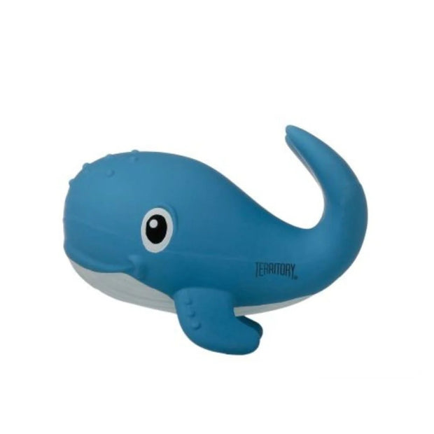 Territory Whale Squeaker Latex Chew Dog Toy - 6.5"