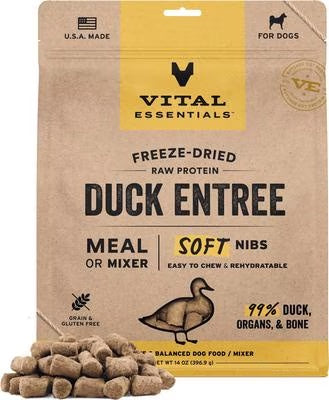 Vital Essentials Freeze-Dried Raw Nibs (Soft) 14oz Bag