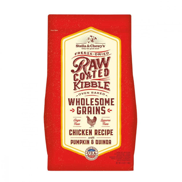 Stella & Chewy's Raw Coated Kibble + Wholesome Grains (Chicken Recipe)