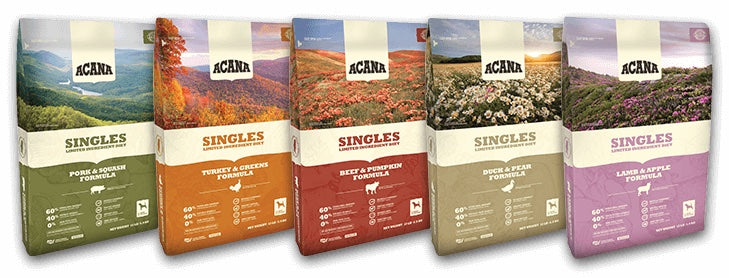 Acana Singles (Limited Ingredient) 22.5lb Bag