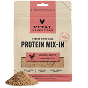 Vital Essentials Freeze-Dried Raw Protein Mix-In Ground Dog Food Topper, 6-oz bag