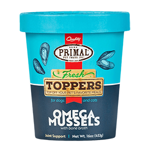 Primal Omega Mussels Fresh Topper