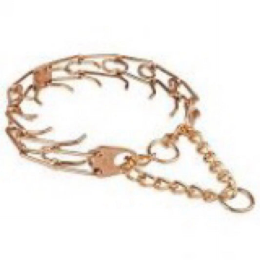 23” Large 3.2mm Herm Sprenger Curogan Prong Collar with Quick Release
