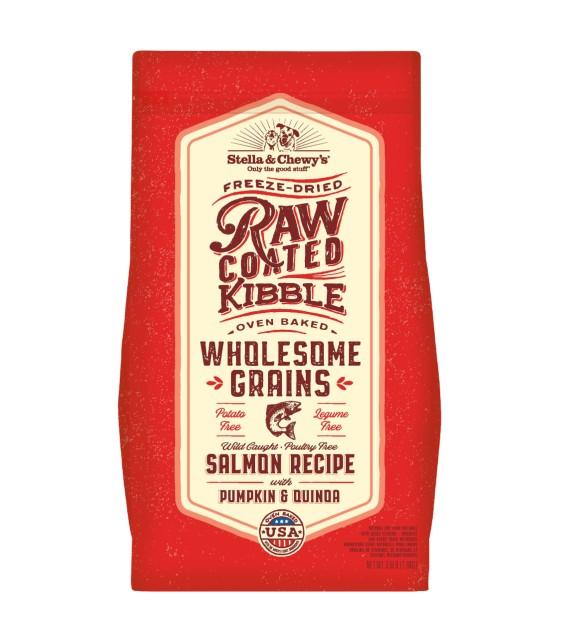 Stella & Chewy's Raw Coated Kibble + Wholesome Grains (Salmon Recipe)