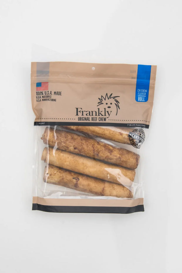 Frankly Pet 7-8in Retreiver Roll (Chicken) 4pk