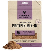 Vital Essentials Freeze-Dried Raw Protein Mix-In Ground Dog Food Topper, 6-oz bag