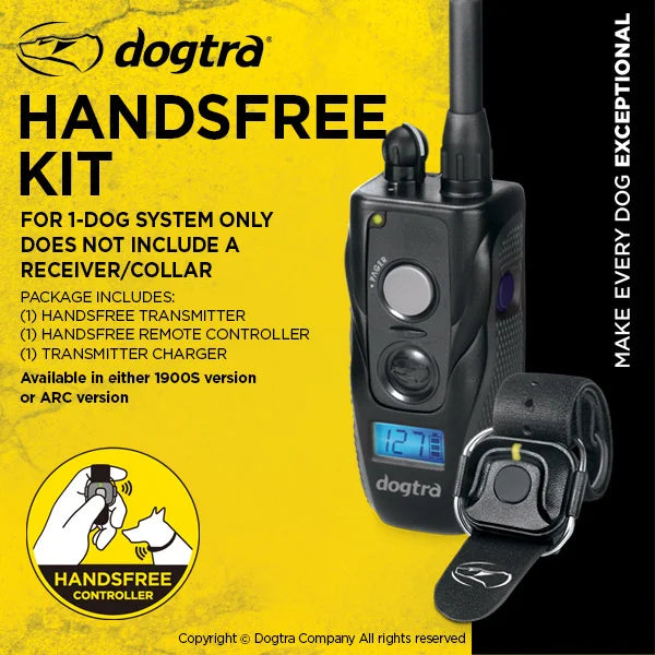 Dogtra Handsfree Kit - Dogta 1900S Model