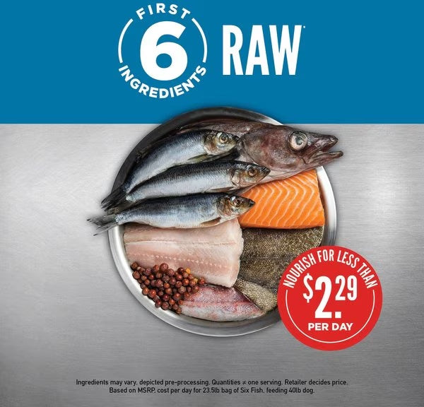 Orijen Dog Six Fish Grain Free Kibble