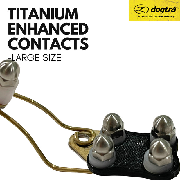 Dogtra Titanium Enhanced Contacts Large