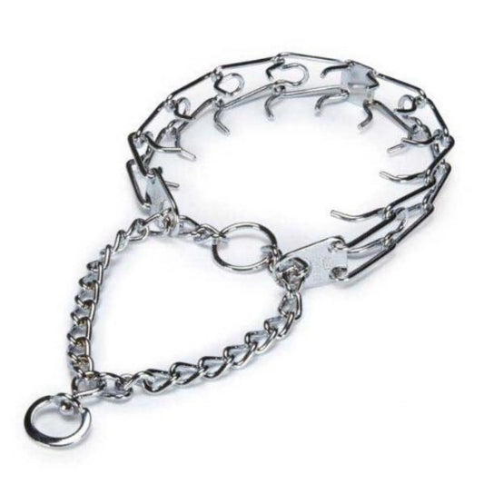 16” Small 2.25mm Herm Sprenger Chrome Prong Collar