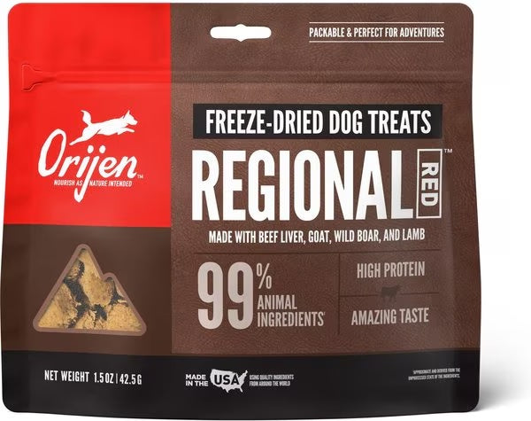 ORIJEN Freeze Dried Treat - Regional Red